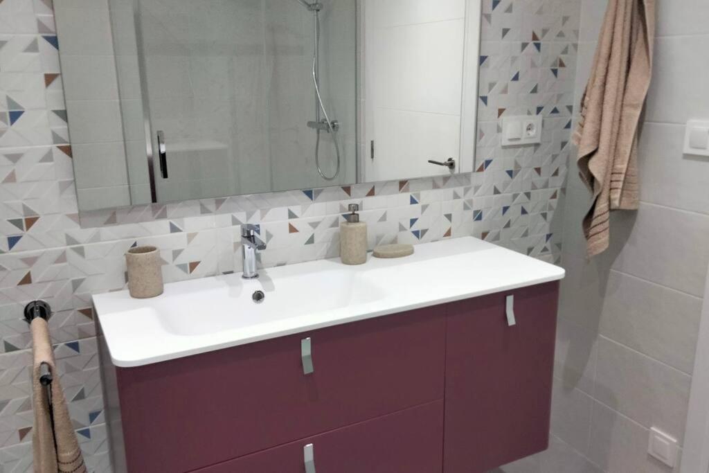 Apartamento Playa Del Con Moaña Eksteriør billede